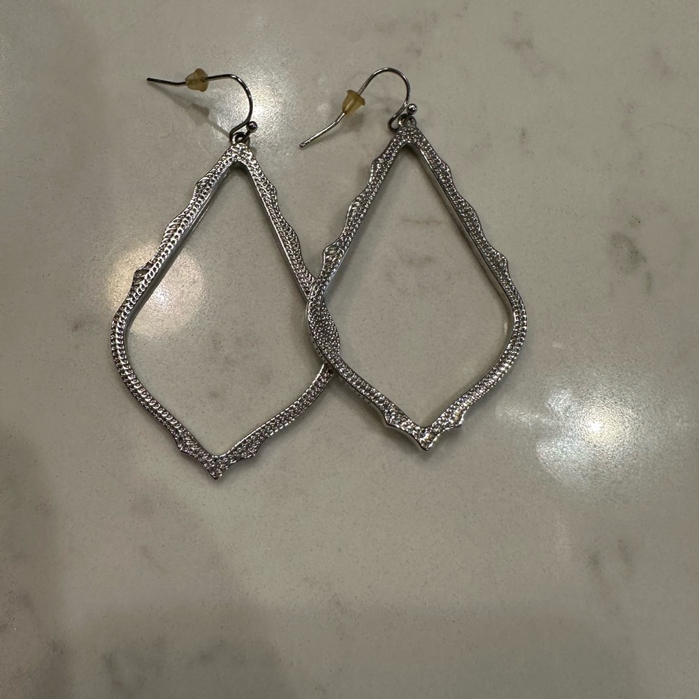 Kendra Scott Silver Earrings